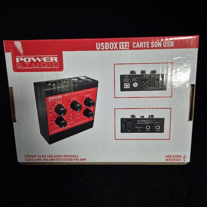 CARTE SON USBOX 112 POWER STUDIO