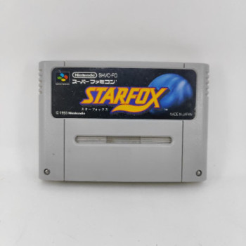 STARFOX - SUPER FAMICOM JAP SANS BOITE