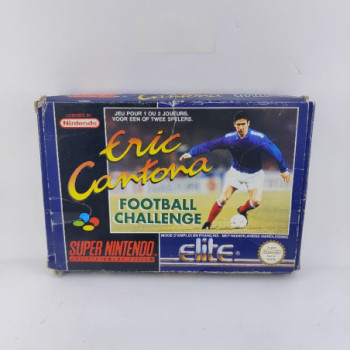 ERIC CANTONA FOOTBALL CHALLENGE - SNES COMPLET