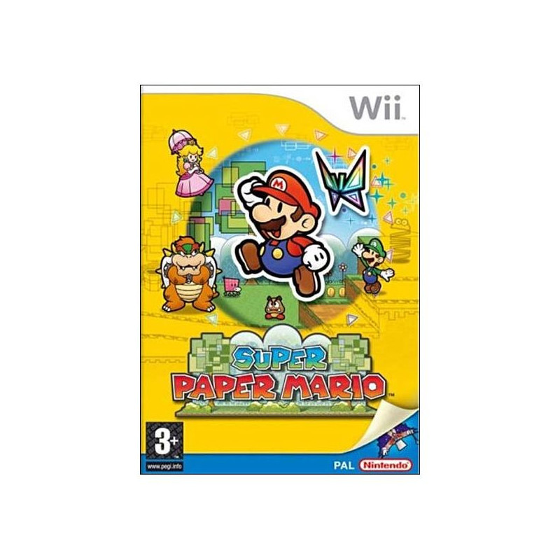 SUPER PAPER MARIO - WII