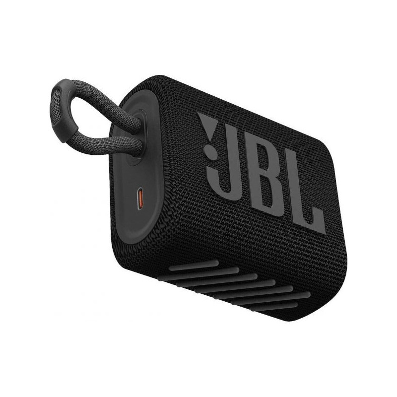 JBL GO 3 COMPACT WATERPROOF PORTABLE BLUETOOTH NOIR