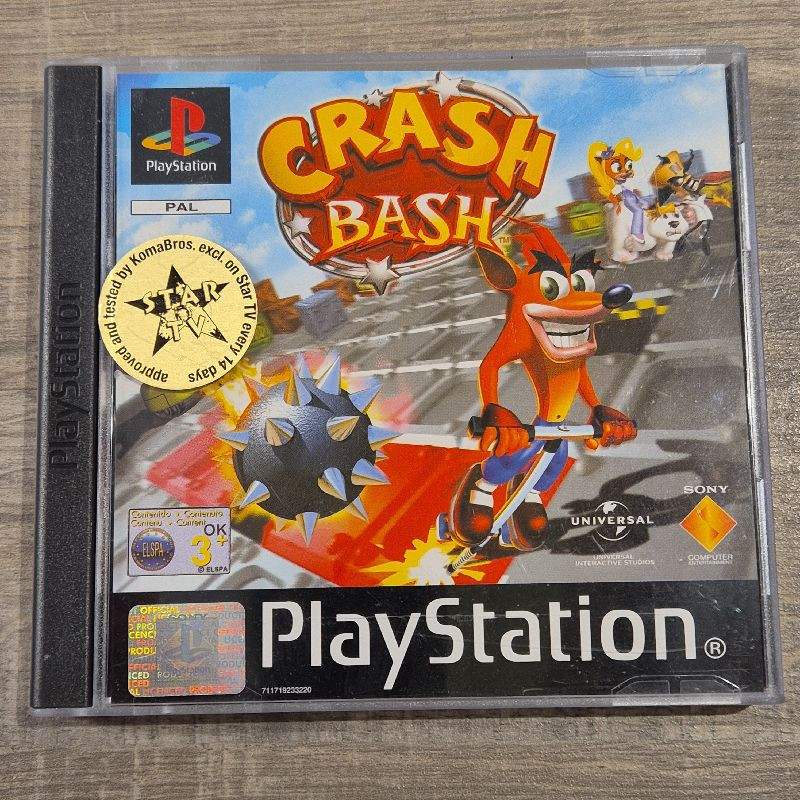 CRASH BASH JEU PS1