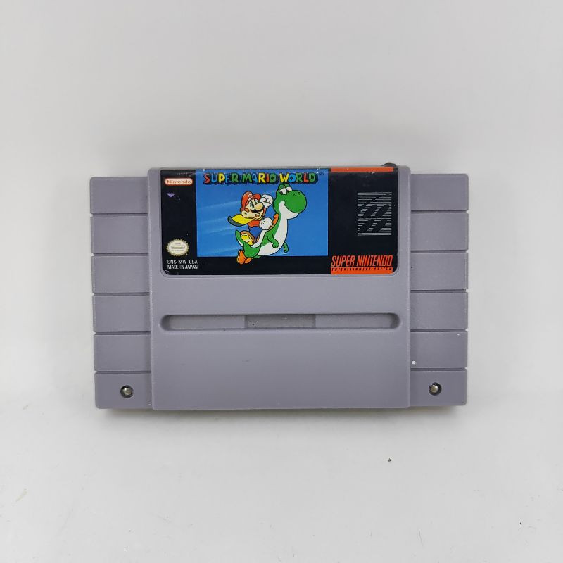 SUPER MARIO WORLD - SNES USA SANS BOITE