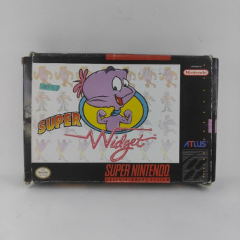 SUPER WIDGET - SNES USA COMPLET