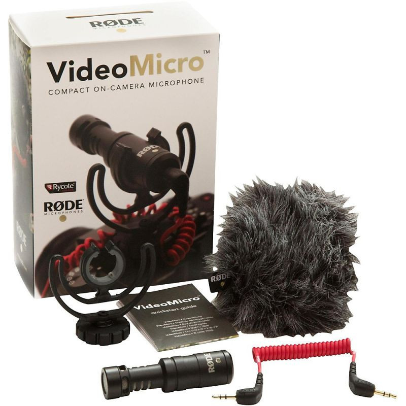 RODE VIDEOMICRO ELECTRET CONDENSER MICROPHONE