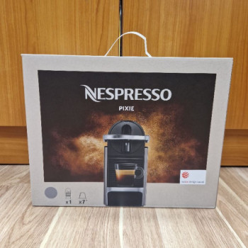 MACHINE A CAFE NESPRESSO PIXIE GRISE