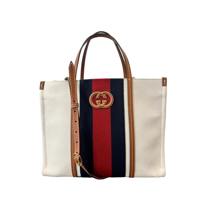 SAC GUCCI CABAS EN TISSU FULLSET