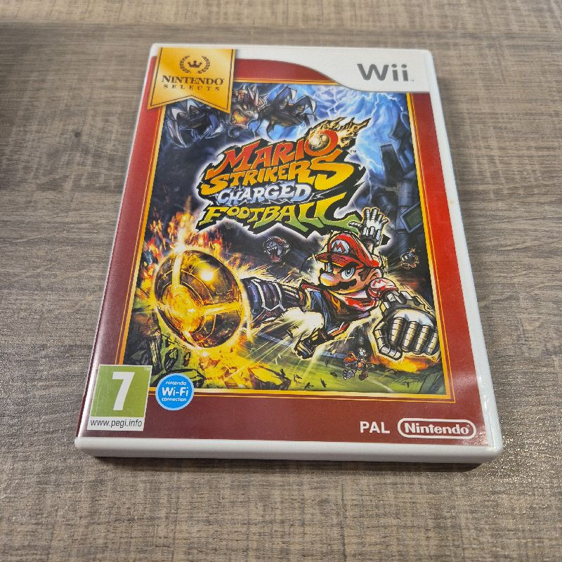 MARIO STRIKERS CHARGED FOOTBALL NINTENDO SELECTS WII