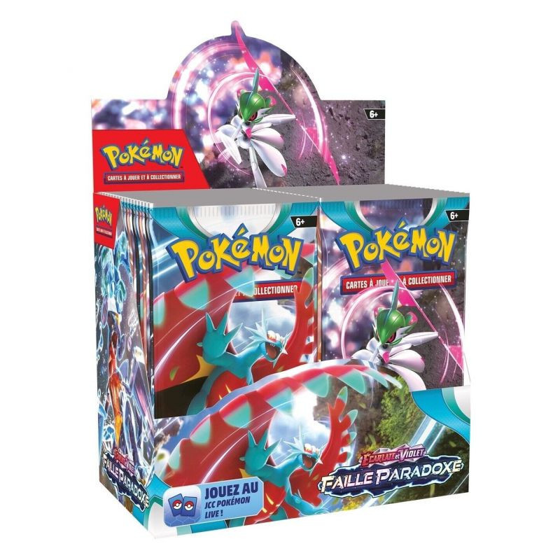 DISPLAY 36 BOOSTER POKEMON FAILLE PARADOXE FR