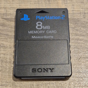 CARTE MEMOIRE PLAYSTATION 2 SONY 8MB PS2