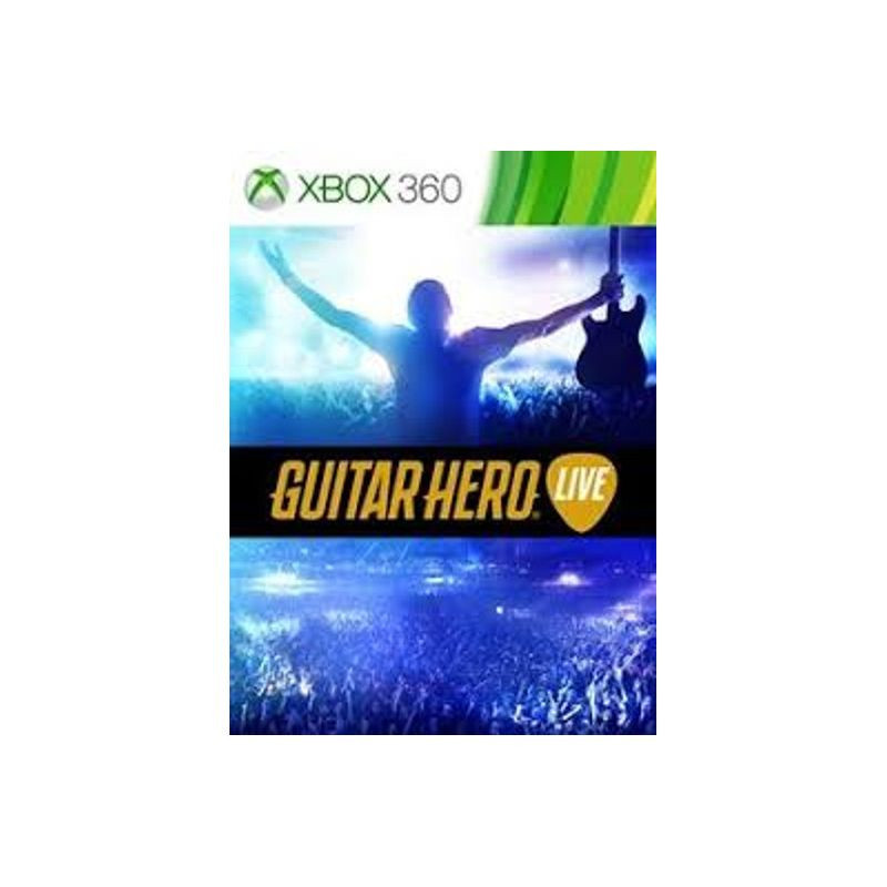 GUITARE HERO LIVE XBOX 360