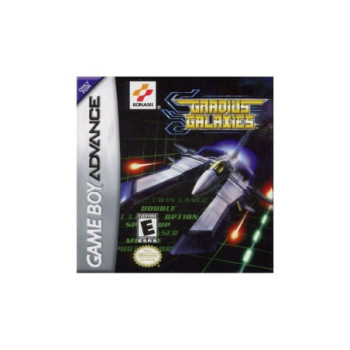 RESTORED GRADIUS GALAXIES (NINTENDO GAMEBOY ADVANCE  2001) SHOOTER GAME (REFURBISHED)