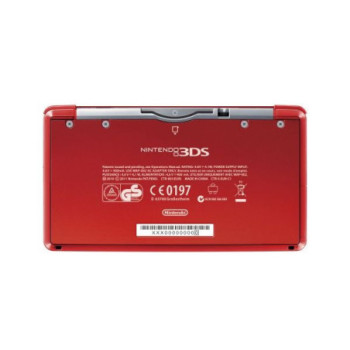 CONSOLE NINTENDO 3DS ROUGE METAL