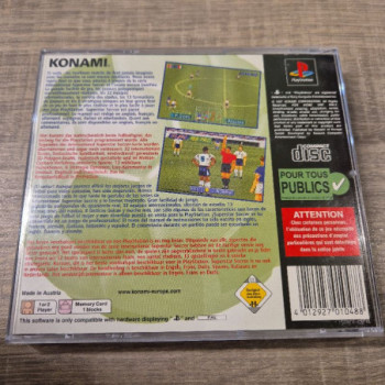 INTERNATIONAL SUPERSTAR SOCCER PRO PS1