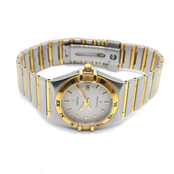 OMEGA CONSTELLATION OR ACIER 27.5MM DATE 1282.30.00