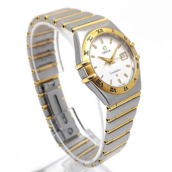 OMEGA CONSTELLATION OR ACIER 27.5MM DATE 1282.30.00