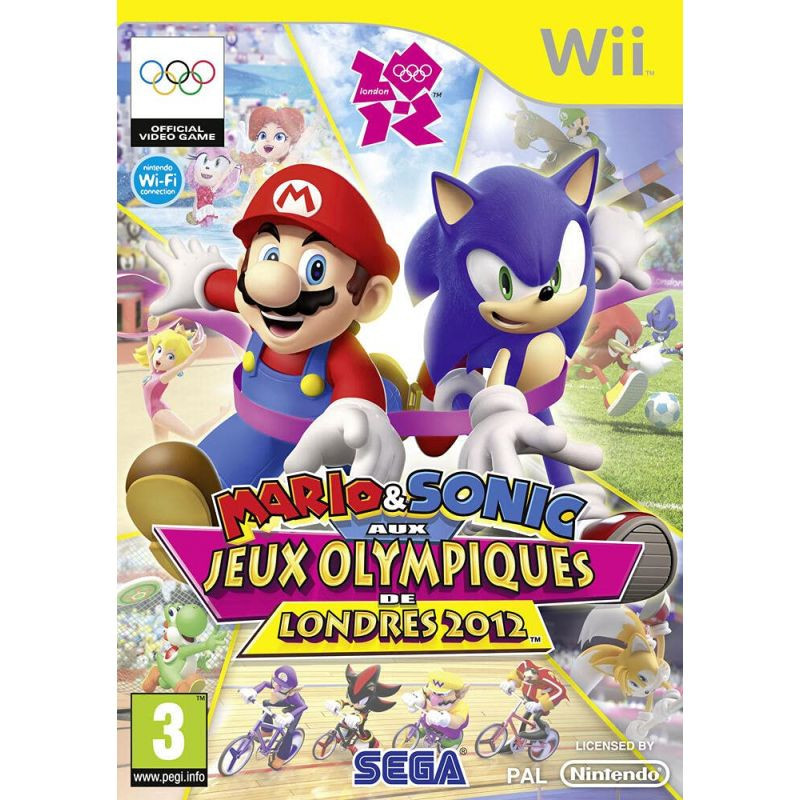 MARIO SONIC AUX JEUX OLYMPIQUES LONDRES 2012 - WII