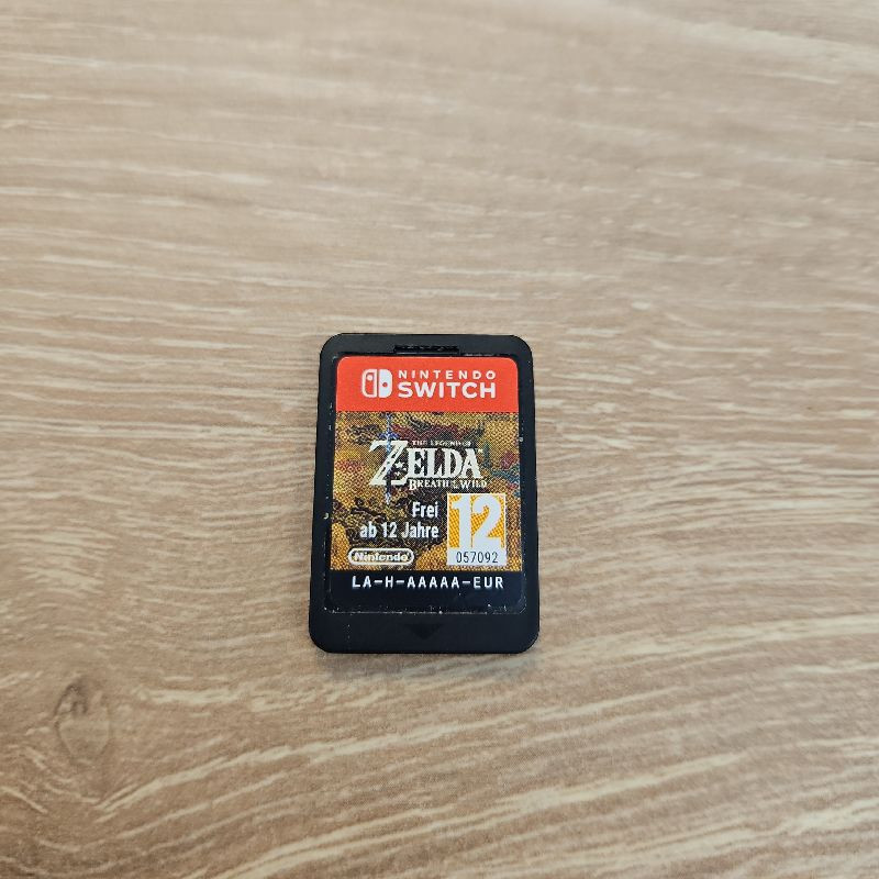 THE LEGEND OF ZELDA  BREATH OF THE WILD SWITCH SANS BOITE