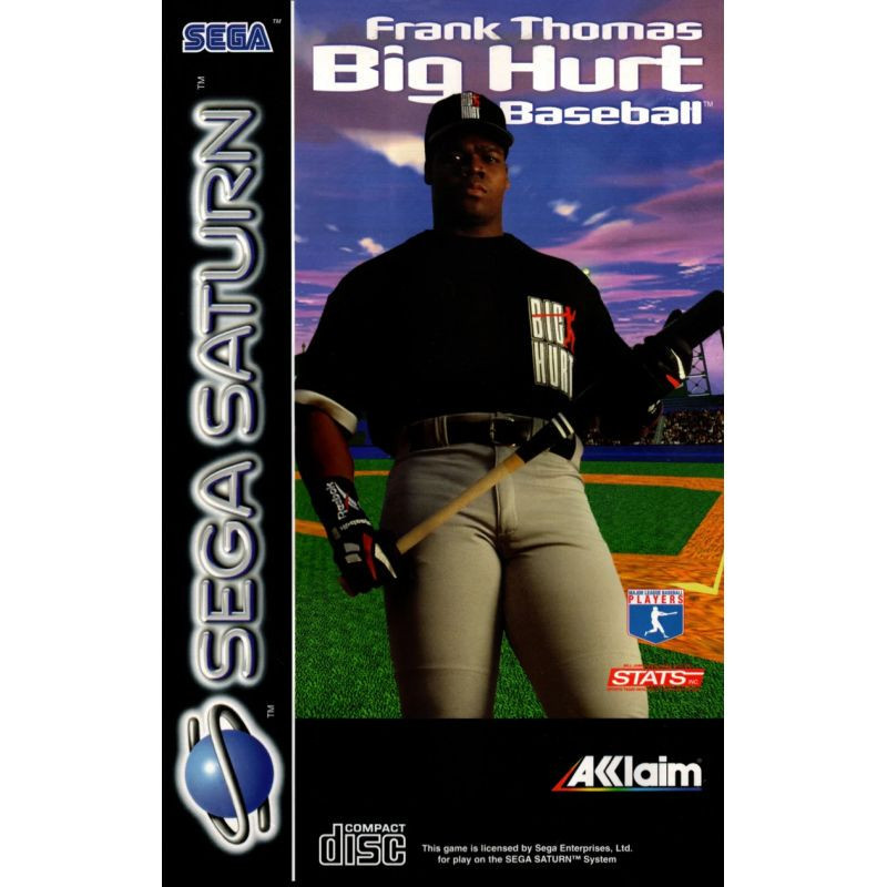 FRANK THOMAS BIG HURT BASEBALL - SEGA SATURN (US)