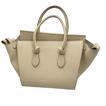 CELINE TIE  CUIR BEIGE