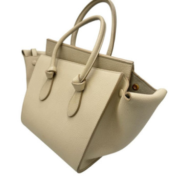 CELINE TIE  CUIR BEIGE