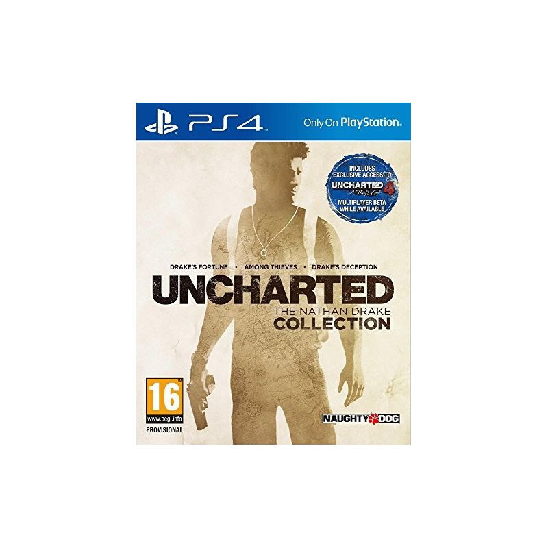 UNCHARTED THE NATHAN DRAKE COLLECTION - PS4