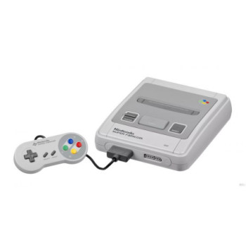 CONSOLE SUPER NINTENDO AVEC 2 MANETTES