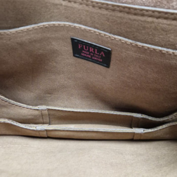 SAC A MAIN FURLA ZEBRE KHAKI