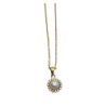 COLLIER OR JAUNE 18K + PENDENTIF 1.75GR