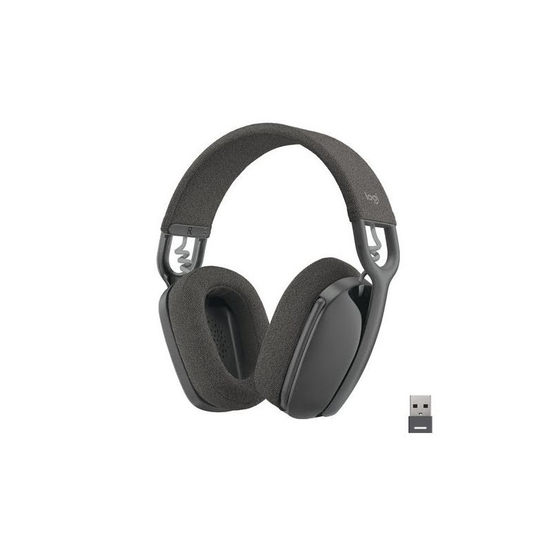 LOGITECH ZONE VIBE 125 PRODUCT TYPE HEADSET CONNECTIVITY TECHNOLOGY WIRELESS BLUETOOTH RECOMMENDED USAGE OFFICE CALL CE