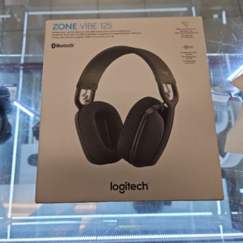 LOGITECH ZONE VIBE 125 PRODUCT TYPE HEADSET CONNECTIVITY TECHNOLOGY WIRELESS BLUETOOTH RECOMMENDED USAGE OFFICE CALL CE