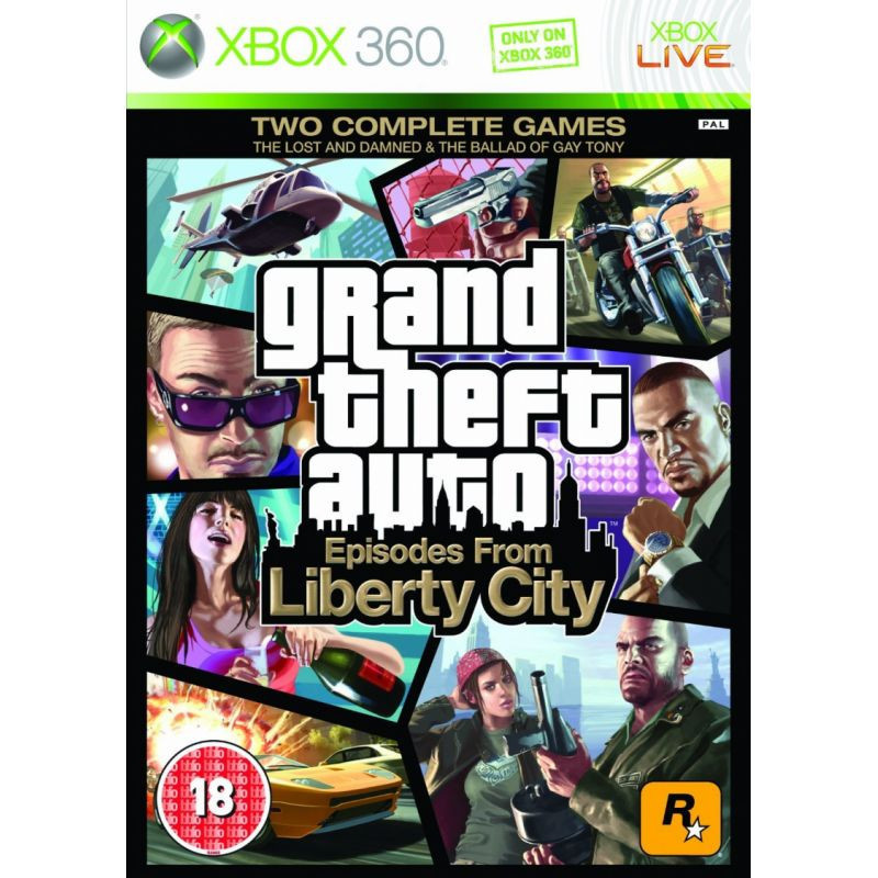 GTA EPISODES FROM LIBERTY CITY - XBOX 360