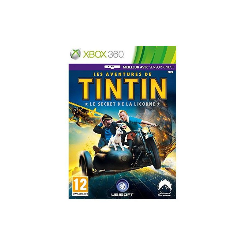 LES AVENTURES DE TINTIN LE SECRET DE LA LICORNE - XBOX 360