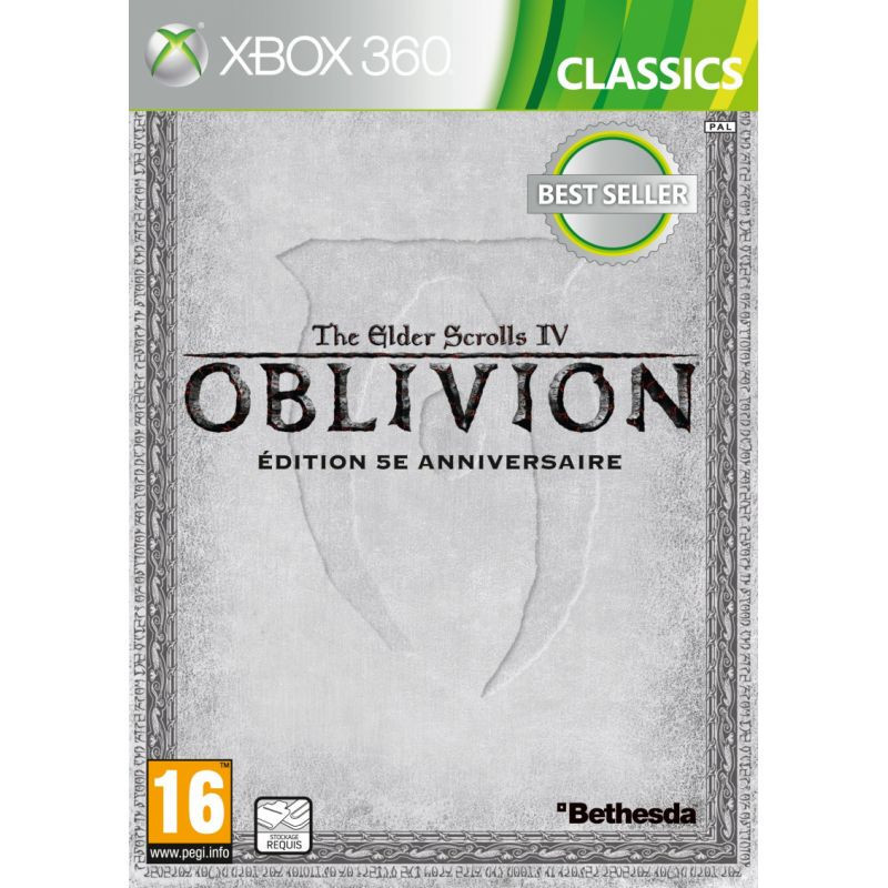 THE ELDER SCROLLS IV OBLIVION EDITION 5E ANNIVERSAIRE - XBOX 360