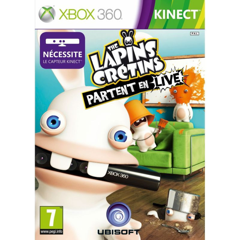 THE LAPINS CRETINS PARTENT EN LIVE - XBOX 360