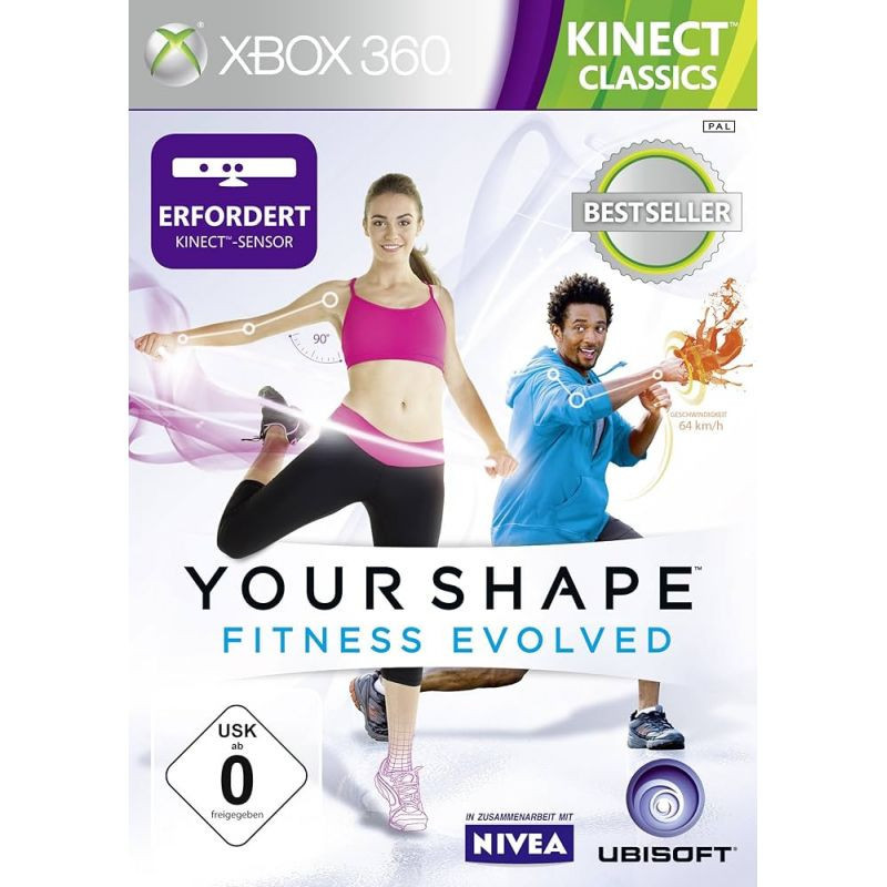 KINECT YOUR SHAPE FITNESS EVOLED - XBOX 360