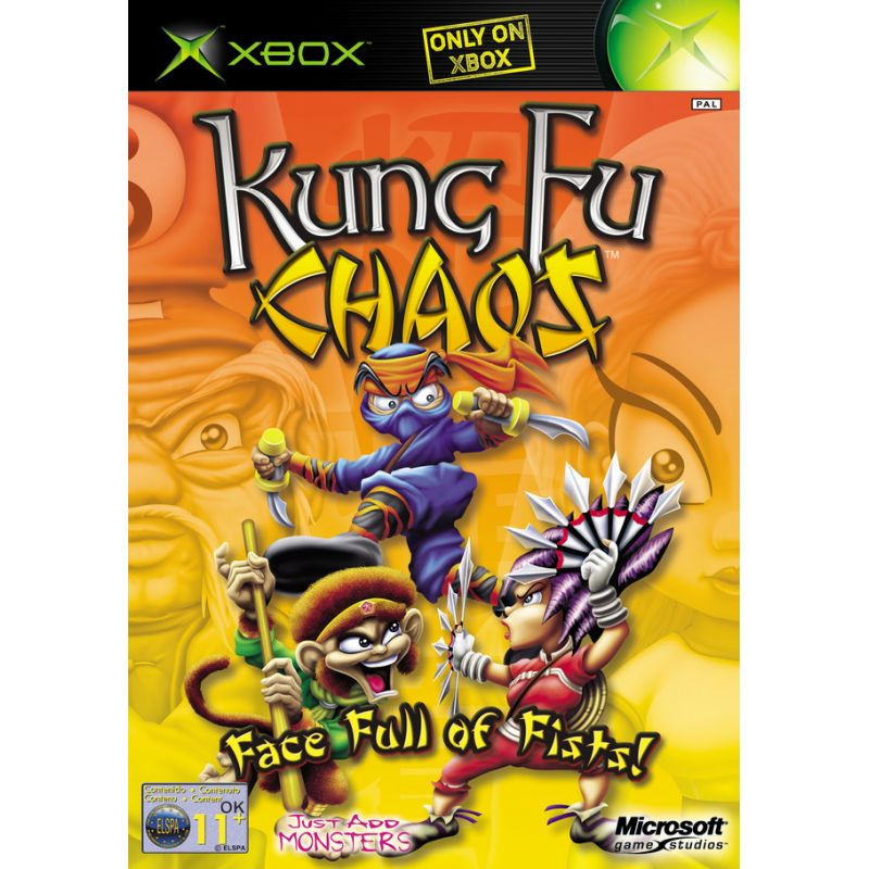 KUNG FU CHAOS - XBOX