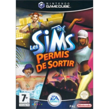 LES SIMS PERMIS DE SORTIR - GAMECUBE