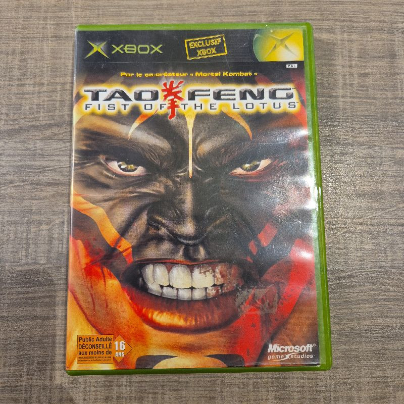 TAO FENG FIST OF THE LOTUS XBOX