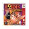 N64 GAME CARTRIDGES WORMS ARMAGEDDON US VERSION  GAME CARD FOR N64