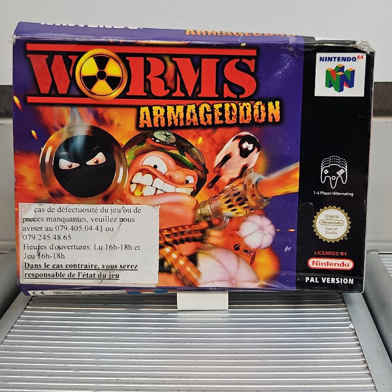 WORMS ARMAGEDDON 64