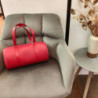 SAC A MAIN LOUIS VUITTON SOUFFLOT MM CUIR EPI ROUGE