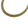 COLLIER OR JAUNE ET BLANC 14CT 14.74GR 45CM