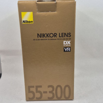 NIKON 55-300MM F/4.5-5.6G ED AF-S DX NIKKOR VR