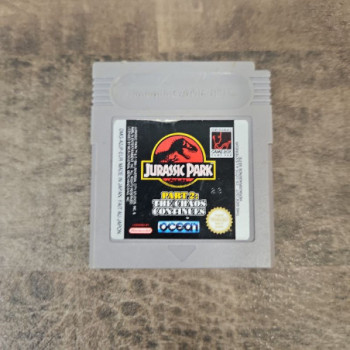 JURASSIC PARK PART 2 THE CHAOS CONTINUES GAMEBOY