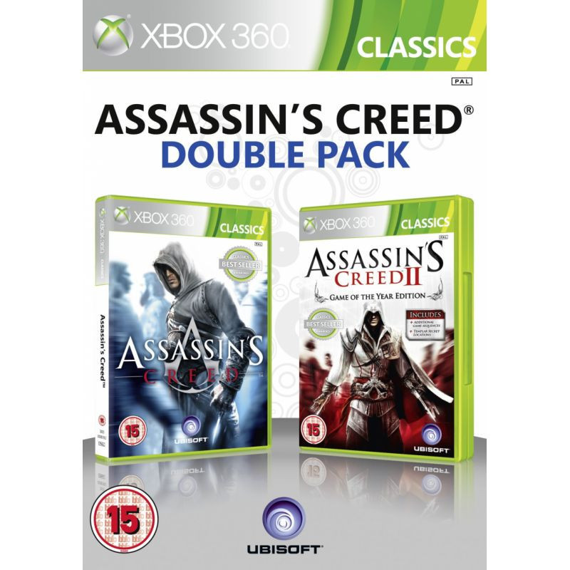 ASSASSINS CREED DOUBLE PACK - XBOX 360