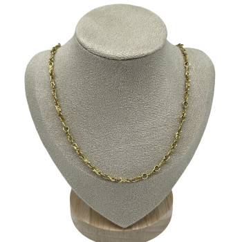 COLLIER OR JAUNE 18CT 15.37GRS