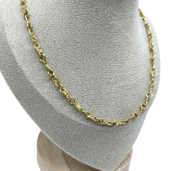 COLLIER OR JAUNE 18CT 15.37GRS