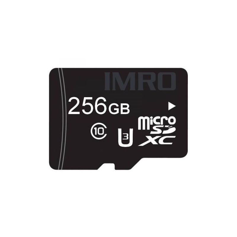 IMRO MICROSDXC 10 256GB UHS-3 ADP MEMORY CARD MEMORIA FLASH CLASSE 10