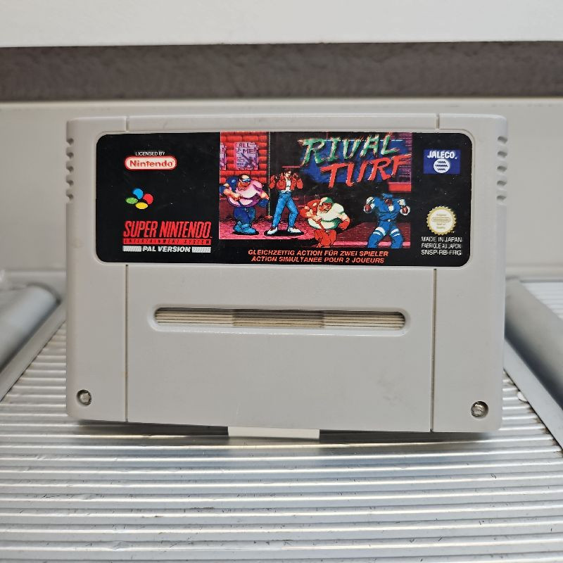 RIVAL TURF SUPER NINTENDO SANS BOITE